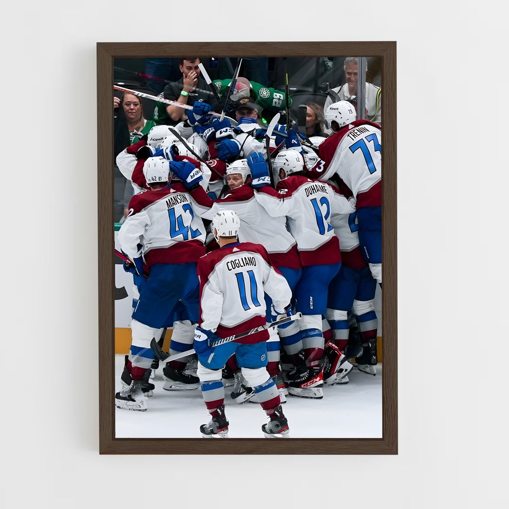 Poster Colorado avalanche – affiche Hockey sur glace (vue 5)
